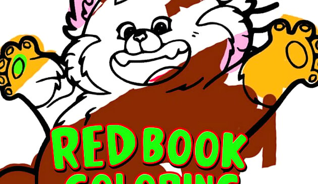 Livro de Colorir Vermelho