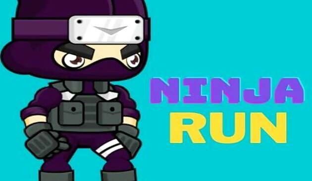 Ninja run 2d divertido corrida sem fim