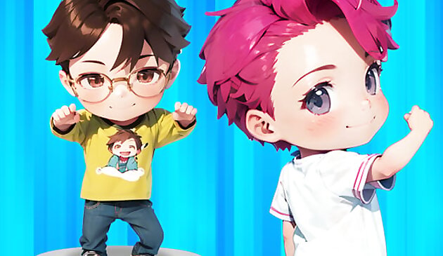 BTS Чиби автомат с игрушками