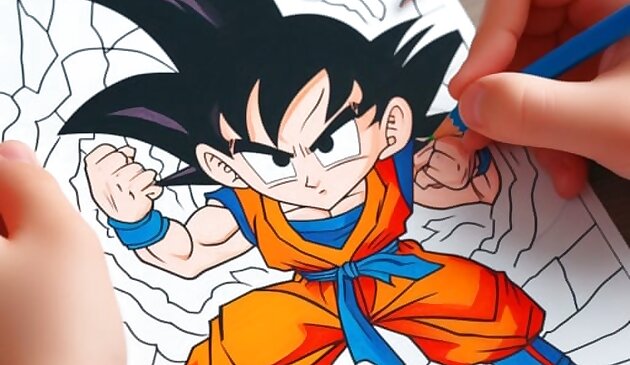 Аниме книжка раскраска