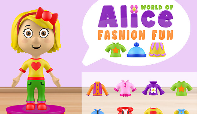 Mundo da diversão Alice Fashion