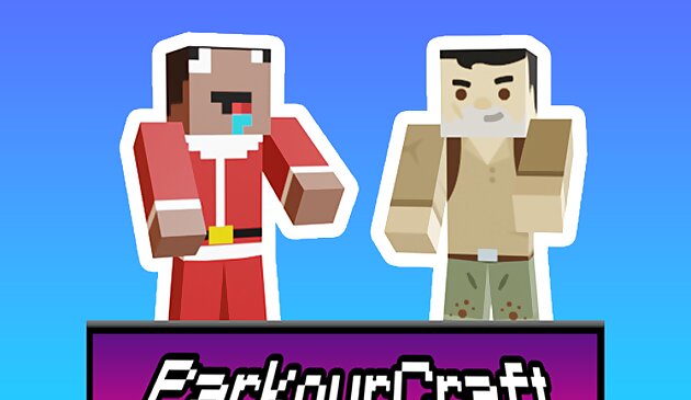 Паркур крафт Нуб Стив