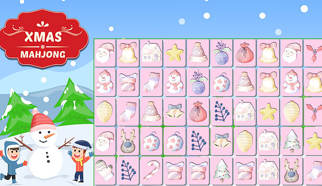Рождественский маджонг