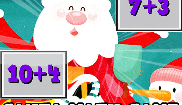 Санта Математическая игра