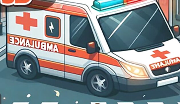 救急車の運転手3D