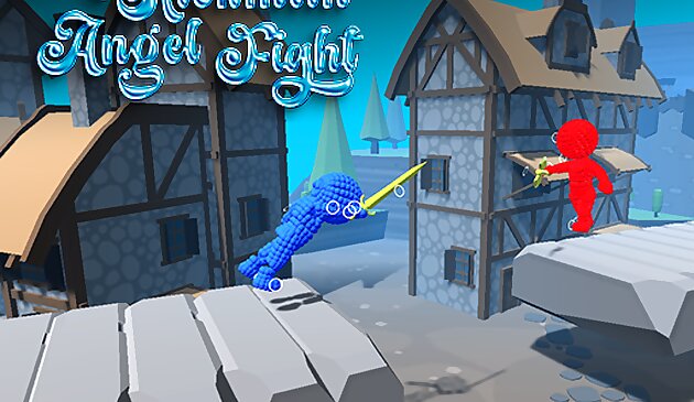 Стикмен угловой бой