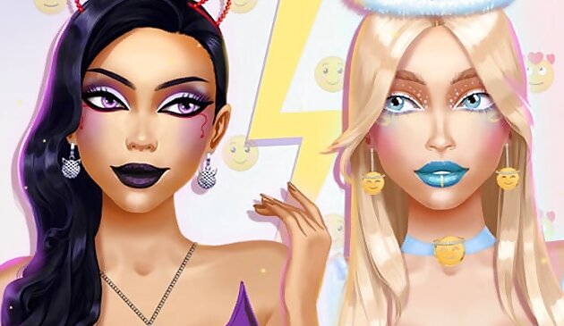 Эмодзи макияж