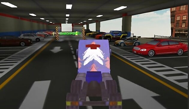 疯狂的极限卡车停车模拟3D