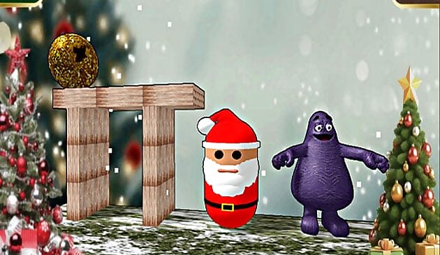 Санта Клаус встретил Гримаса