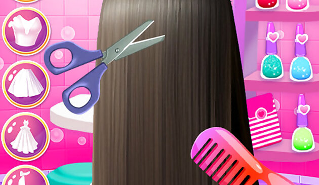 Салон волос Одевалка девушка