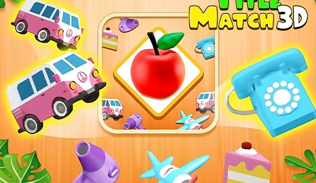 Матч 3 с плитками 3D