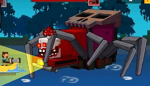 Пират блок крафт монстр шутер