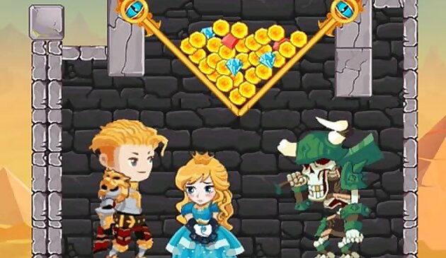 Спасение героя Вытянуть булавку