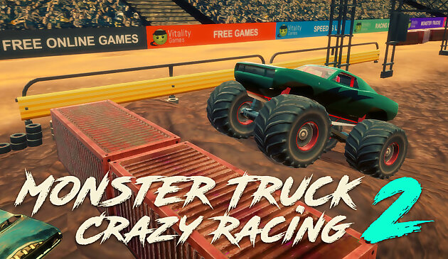 Xe tải quái vật Crazy Racing 2