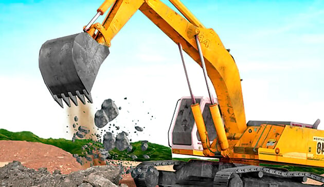 Реальный JCB экскаватор симулятор