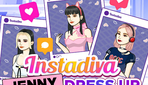 Инстадива Дженни: одевалка