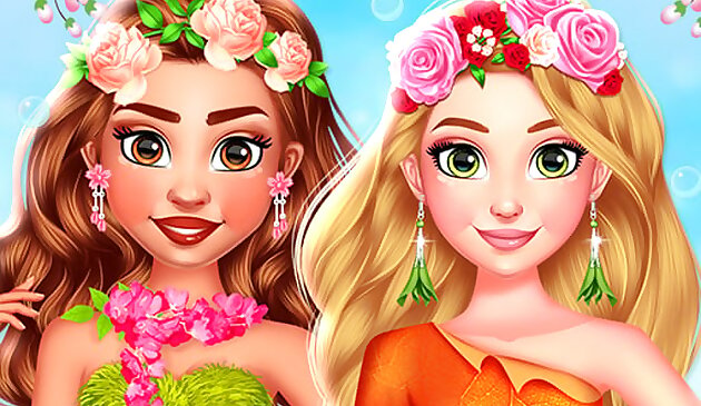 Лучшие подруги Мода вдохновленная цветами