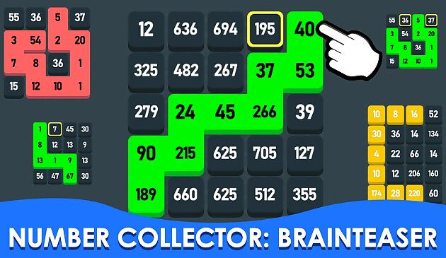 Number Collector: พัฒนาสมอง