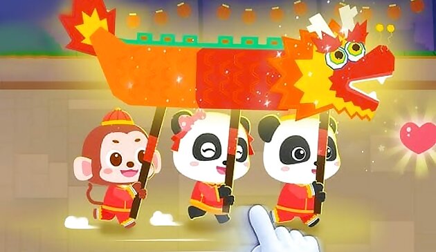 리틀 팬더 중국 축제 공예