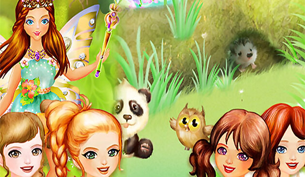 Фея одевалка игры для девочек