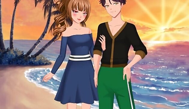 Cặp đôi anime ăn mặc 1