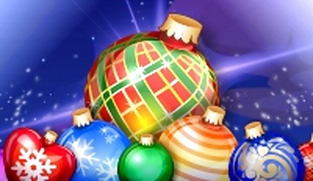 Новогодние чудеса Соедини шарики