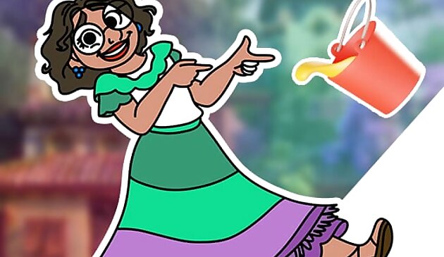 Энканто книжка-раскраска