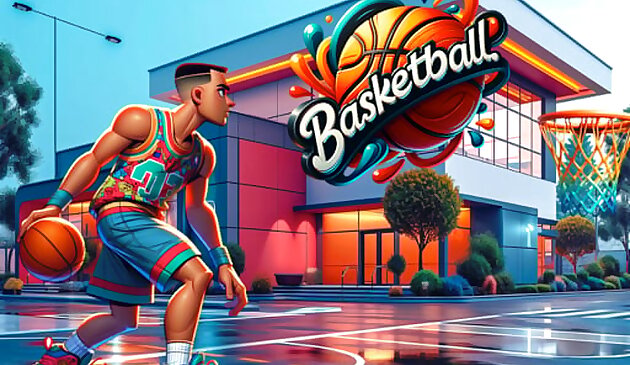 Ultimativer Basketball-Showdown: Basketball-Arena