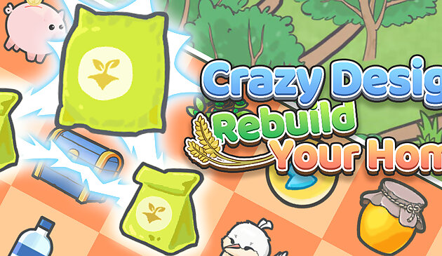 Сумасшедший дизайн Восстановите свой дом