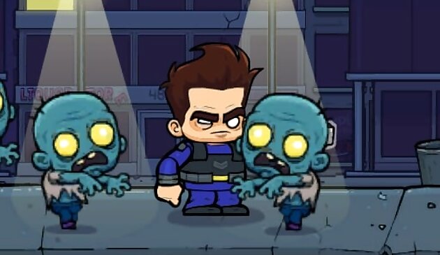 Город зомби выживания 2D