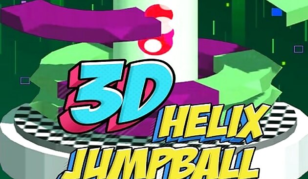 3D الحلزون القفز الكرة