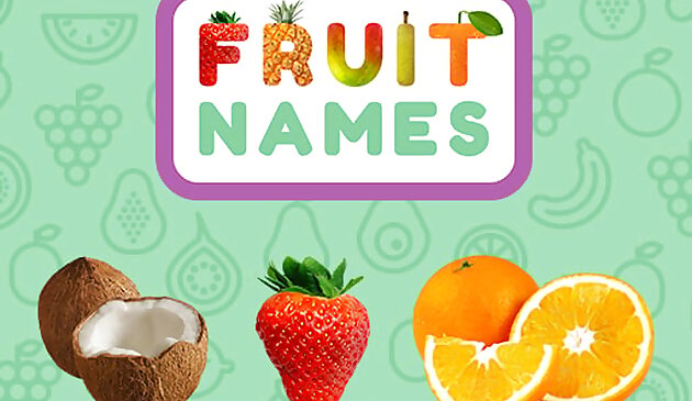 Названия фруктов
