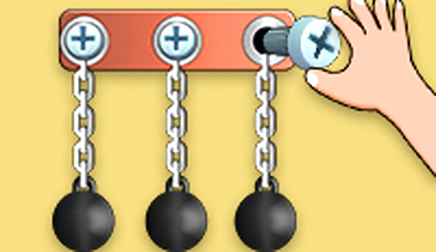 Головоломка с гайками и болтами