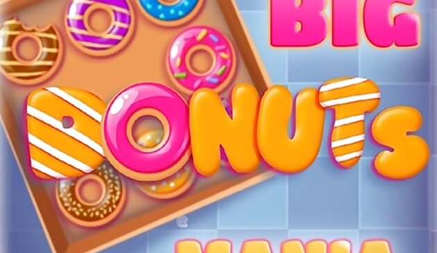 Große Donuts-Manie