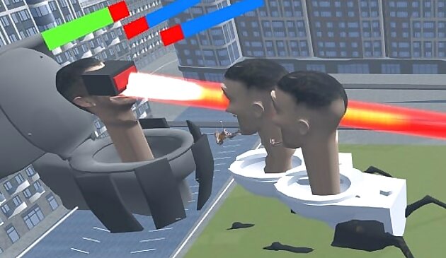 Скибиди Туалет бой монстров