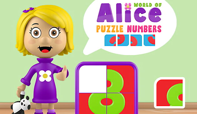 Mundo ng Alice Puzzle Numero