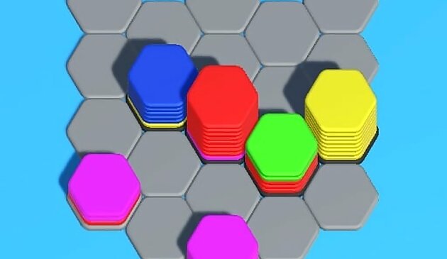 Hexa Sort 3D-Puzzle