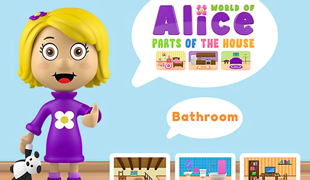 Мир Алисы Части дома