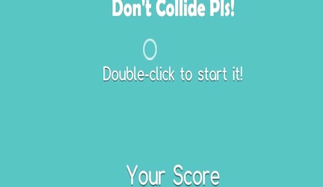 Не сталкивайтесь