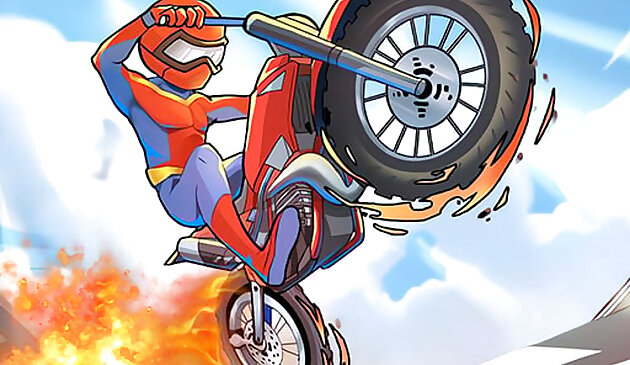 Мото трюки вождение и гонки