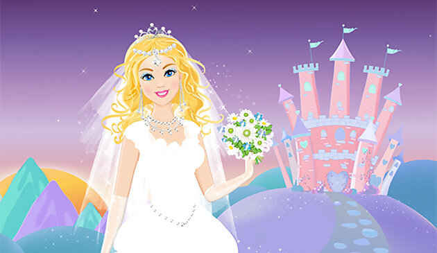 Prinzessin Hochzeit Ankleidespiel