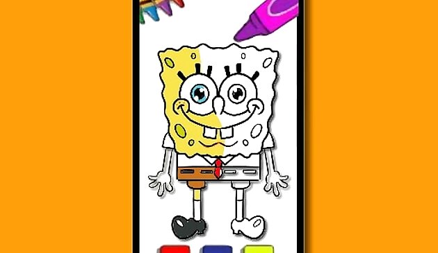 Губка Боб раскраска приключение