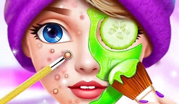 ASMR макияж спа салон