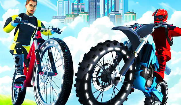 Городская гонка байка Чемпион