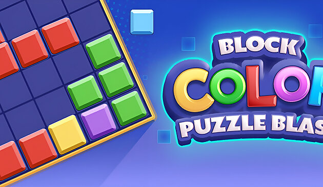 Esplosione di puzzle a colori a blocchi