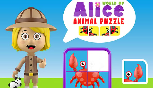 Il mondo di Alice Puzzle Animali