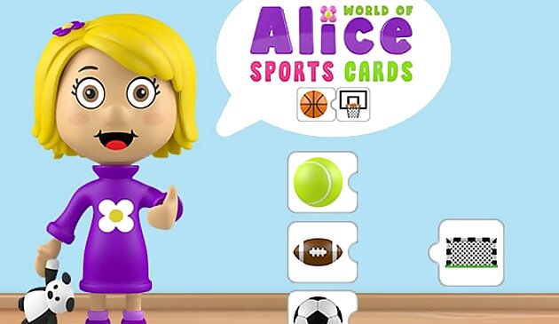 Mundo ng Alice Sports Cards
