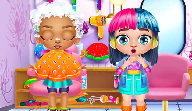 Салон красоты девушка прически