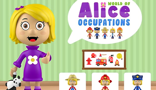 Мир Алисы занятия