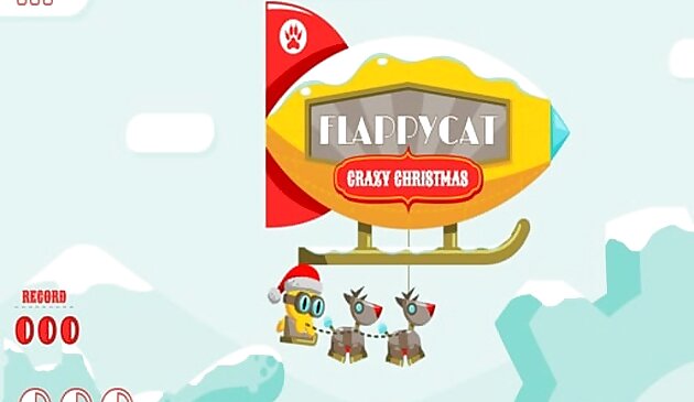 FlappyCat पागल क्रिसमस